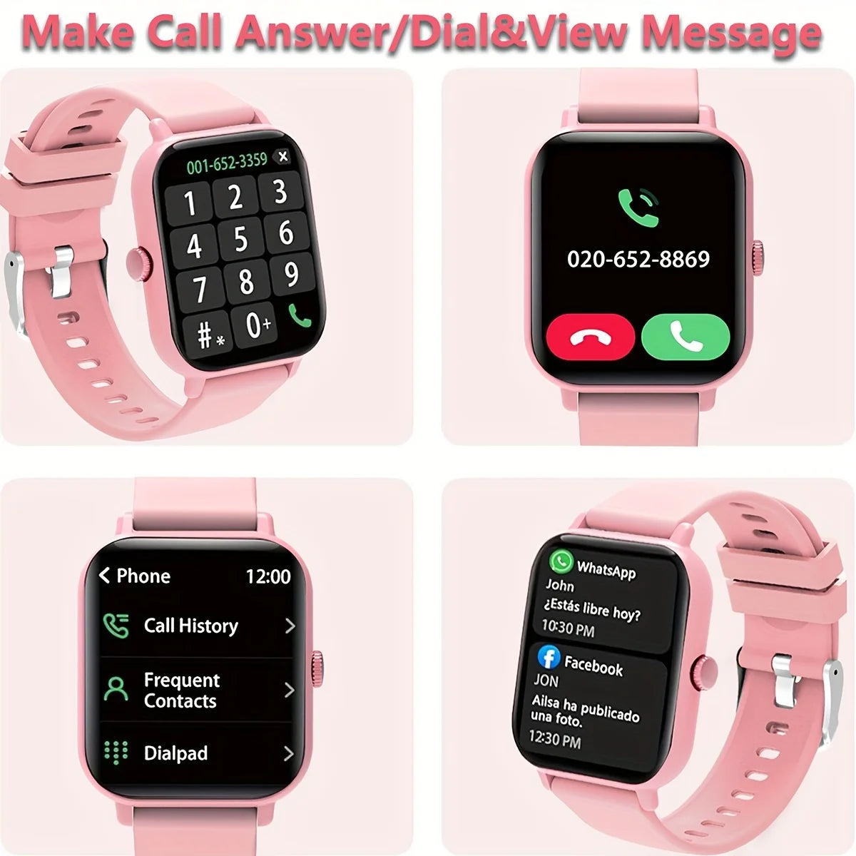2026 New Smartwatch 1.83-inch High-definition Large Screen, Wireless Communication Sports Watch, Voice Call, Music Playback