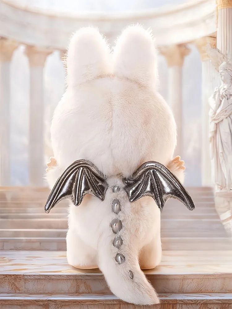 Original Authentic Pop Mart the Monsters Lovely ZIMOMO ANGEL in CLOUDS Vinyl Face Doll 58cm Set Stuffed Figure Plush Toy