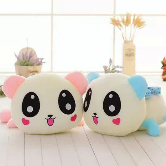 Wholesale Hot Selling LED Kid Gift Plush Stuffed Electronic Plush Toys Light up Pillows Cute Led Panda Plush Pillow
