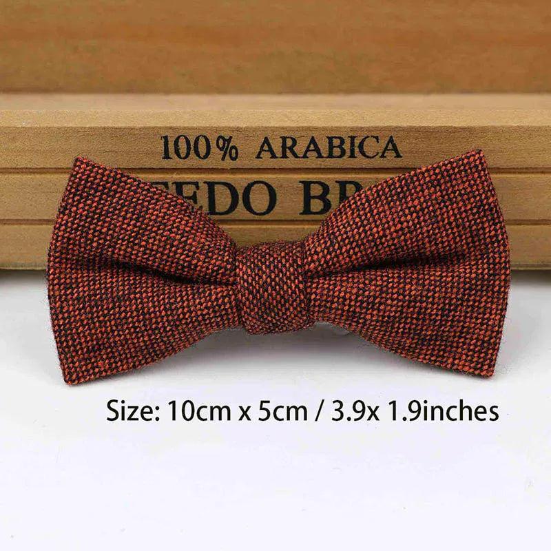 Children Wool Bow Tie Baby Boys Butterfly Skinny Bowtie Single Layer Child Bowties Gravatas Borboleta Collar Kids Ties