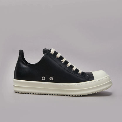 Designer Style Men's Canvas Shoes Couples Retro Low-top Board Shoes Hip Hop Sneakers Black