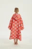 China Factory Oversized Winter Kids Wearable Hoodie Blanket Winter Custom Sherpa Hooded Blanket Kids Wearable Christmas Blanket