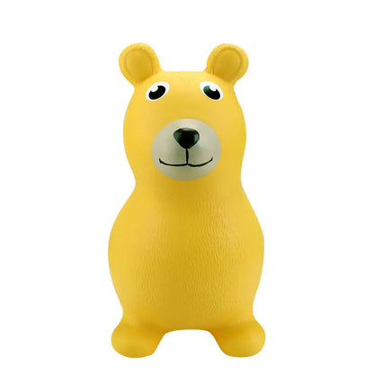 Animal Hopper Bear Inflatable Toy Horse Ride on Toy Animal Pvc Inflatable Hopper Horse Jumping Horse Baby Toddler Outdoor Toys