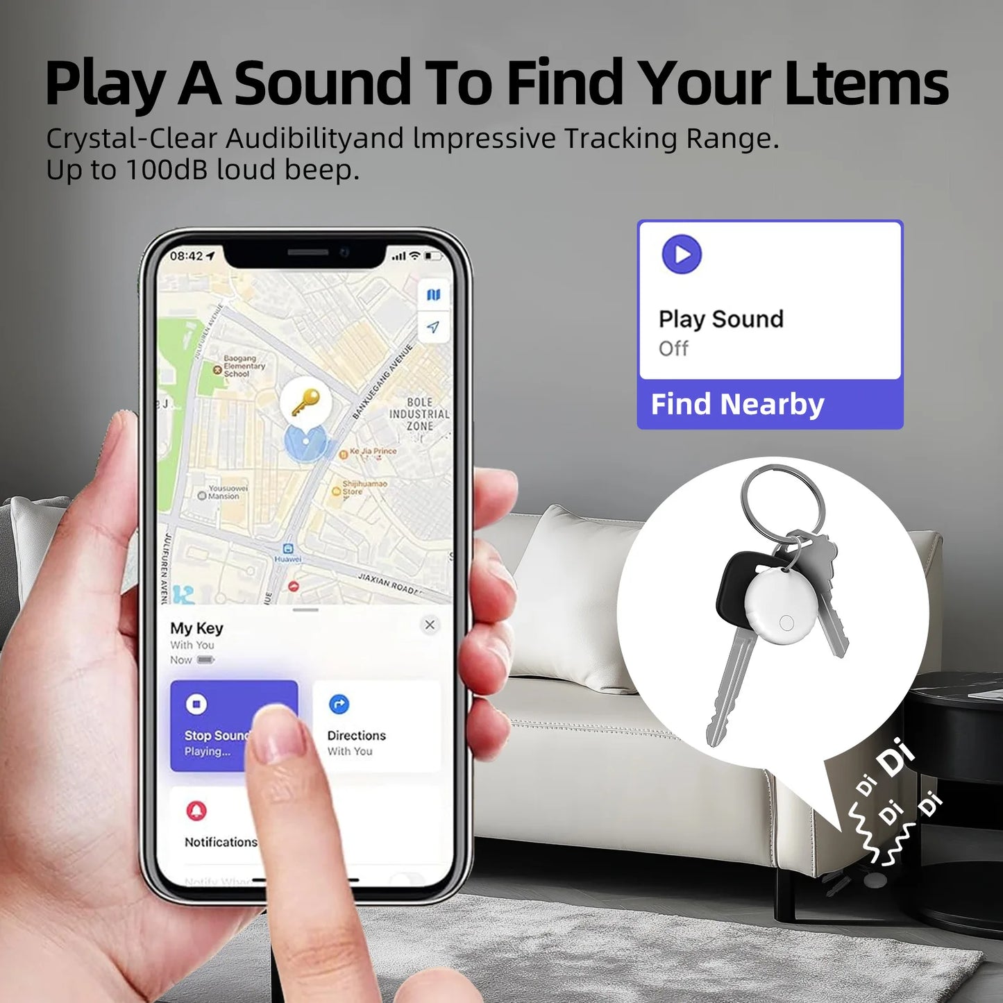 Smart Anti-Lost Pet Tracker Mini GPS Dog Cat Collar with Waterproof Lock Kids Friendly Baby Anti-Lost Device
