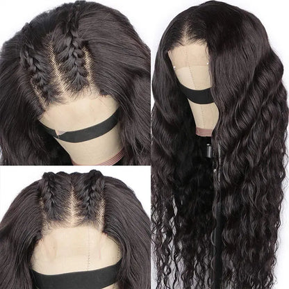 13x6 Transparent Loose Wave Brazilian Indian Virgin Human Hair Wig Lace Front Glueless Natural Wholesale Vendor for Black Women