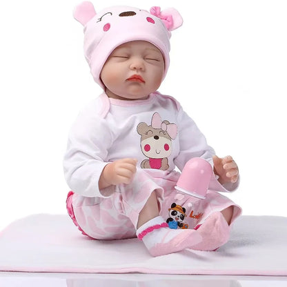 HYrebornbaby Lifelike 22-Inch  Realistic Baby Doll Lifelike Baby Dolls Reborn Baby Doll