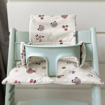 Trendy Anti-Slip Cartoon Chair Seat Cushion Baby Protective Newborn Accessories with Baby Back Cushion for Eating