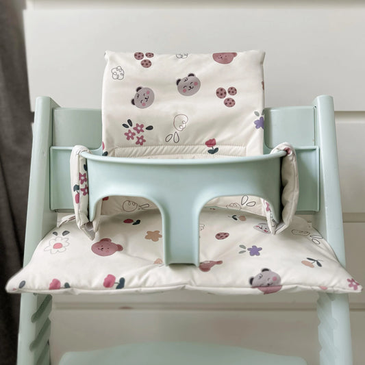 Trendy Anti-Slip Cartoon Chair Seat Cushion Baby Protective Newborn Accessories with Baby Back Cushion for Eating