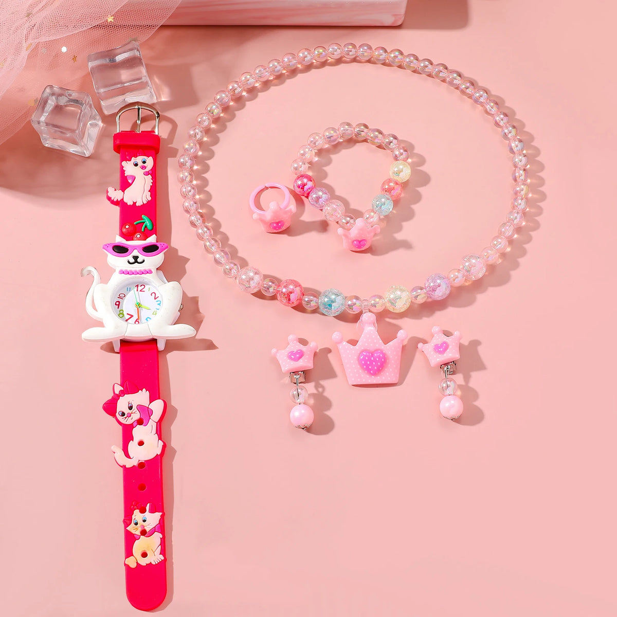 USA Stock Wholesale 3D Silicone Strap Watch Unicorn Kids New Cute Cartoon High Quality Watch Boys Girls Gift 7-9 Days Delivery
