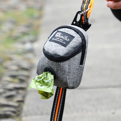 Pet Poop Bags Dispenser Dog Treat Pouch Portable Dog Training Bag Outdoor Travel Dog Poop Bag Durable Pet Accessories