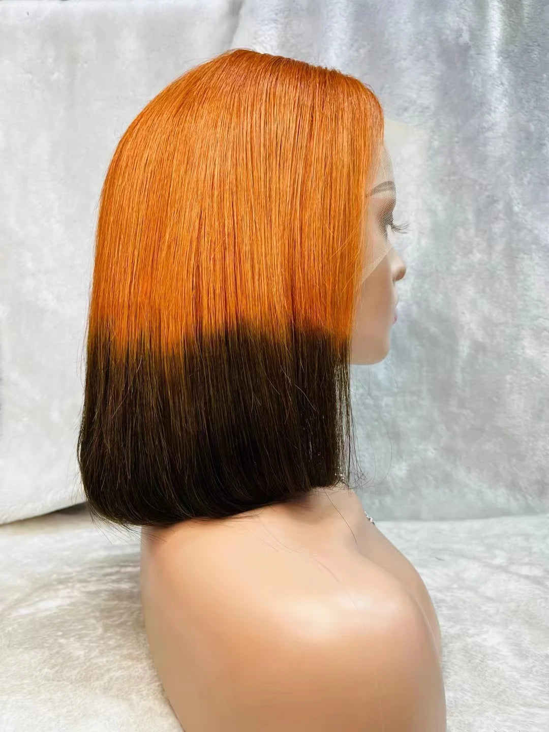 Short Bob Transparent Lace Human Hair Wig 8-16inch  Brazilian Human Hair  Wigs for Black Women