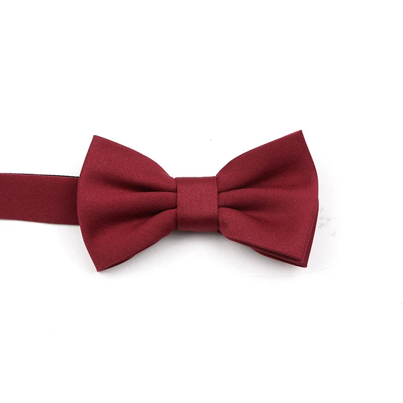 Bowtie for Children Banquet Wedding Party Kids Adjustable Bow Tie Butterfly Knot Black Red White Child Bowties