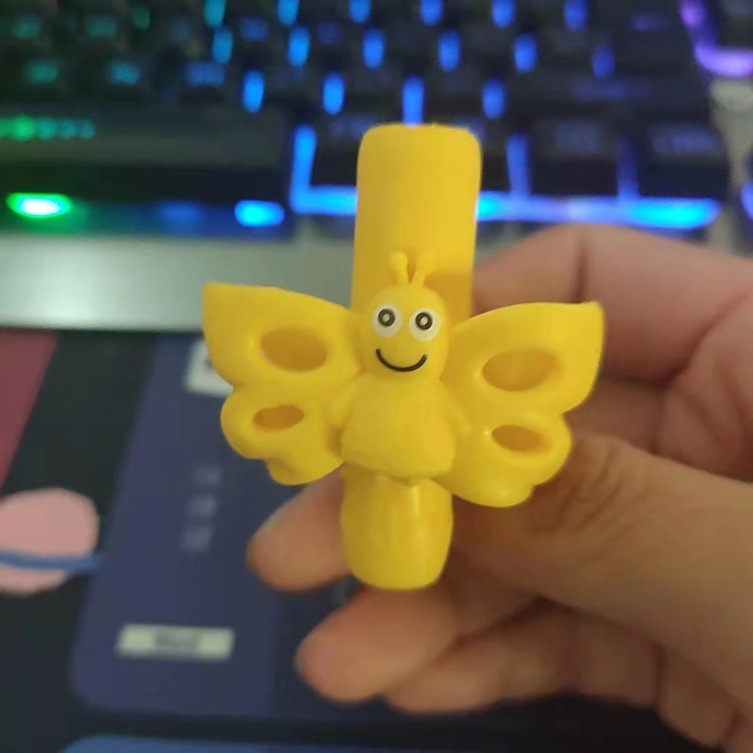 1/3pcs Children Writing Pencil Pan Holder Kids Learning Practise Silicone Pen Aid Grip Posture Correction Device for Students