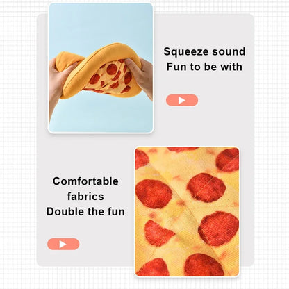 US LOCAL STOCK Hiphoppet  Squeaky Dog Plush Toy Dogs Chew Toys for Interactive Play Fun Crinkly Soft Interactive Plush Toys