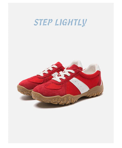 Thick-Soled German Training Women 2026 Autumn Versatile Sports Shoes Fashionable Soft-Soled Breathable Mesh Forrest Gump Shoes