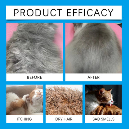 Pet Care Supplies 60ml cat Cleaning Mousse Non-irritating Gentle Cat Cleaning Foam