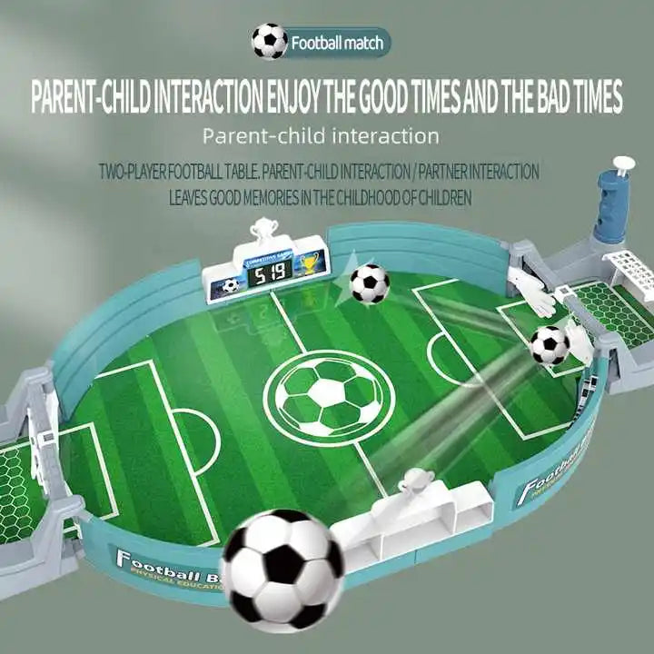 Hot Selling Unisex Indoor Mini Tabletop Pinball Games Kids Interactive Plastic Sport Entertainment Toy Mini Table