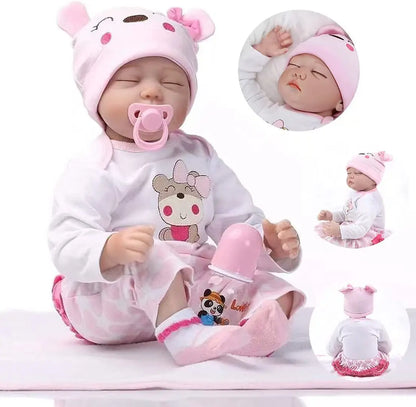 HYrebornbaby Lifelike 22-Inch  Realistic Baby Doll Lifelike Baby Dolls Reborn Baby Doll