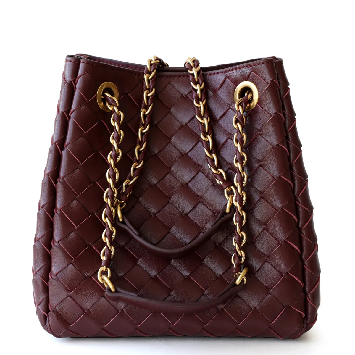 Women Bucket Hobo Bags Lady Underarm Shoulder Bag Crossbody Purse Genuine Leather Top-Handle Tote Handbag