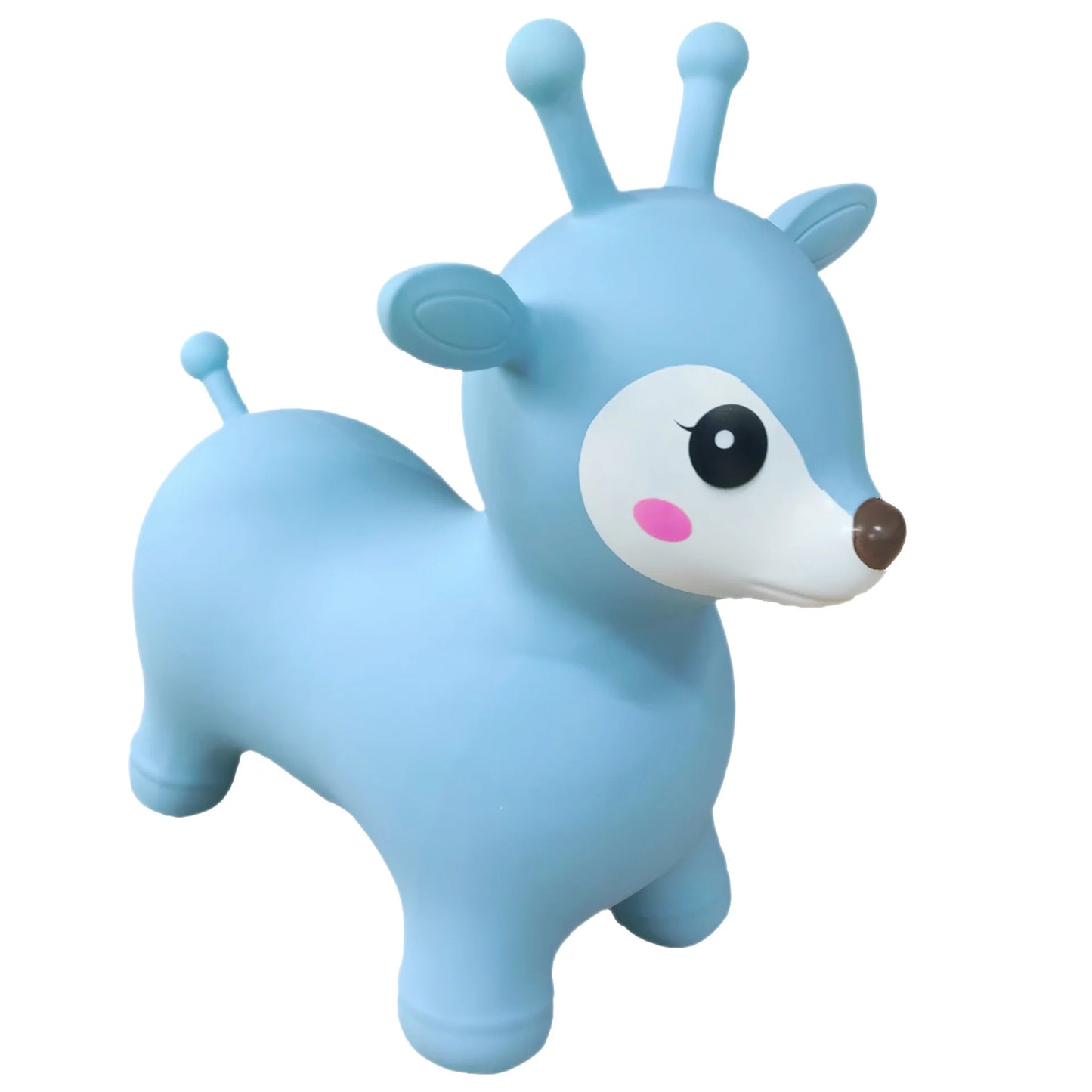 Fox Jumping Horse Pvc Inflatable Thickened Hopping Horse Children's Small Ride-On Toy for 2-4 Years Old