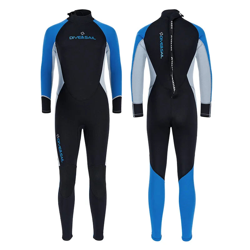 Factory Wholesale Water Sports Surf Beach Swimsuit 2.5mm SCR Neoprene Youth Kids Wetsuit Hooded