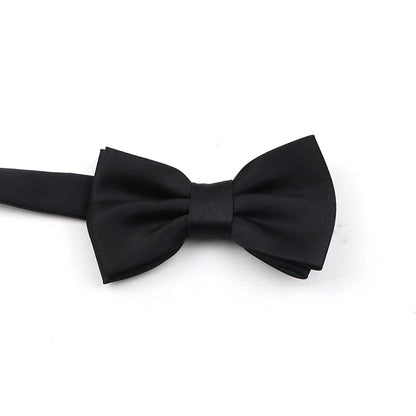 Bowtie for Children Banquet Wedding Party Kids Adjustable Bow Tie Butterfly Knot Black Red White Child Bowties