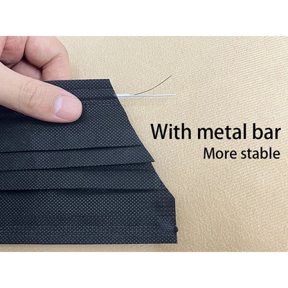 Black Disposable Mask Industrial 3 Layer Ply Filter Mask Adult Adjustable Mouth Face Masks Mascarillas Quirurgicas Homologadas