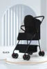 Medium-sized Luxury Pet Stroller for Small Dogs All-in-One with Detachable Storage Basket and Simple Style