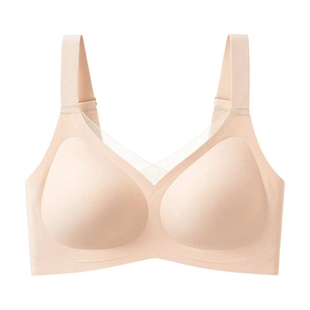Wireless Bra Plus Size Women Sujetadores S-3XL BH Brasier Para Mujer Ladies Anti-sagging Gather  Seamless Push up Jelly Bra
