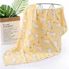 Low Price Double Layer Soft Gift Super Soft Bear Organic Bamboo Cotton Baby Muslin Swaddle Wrap Blanket