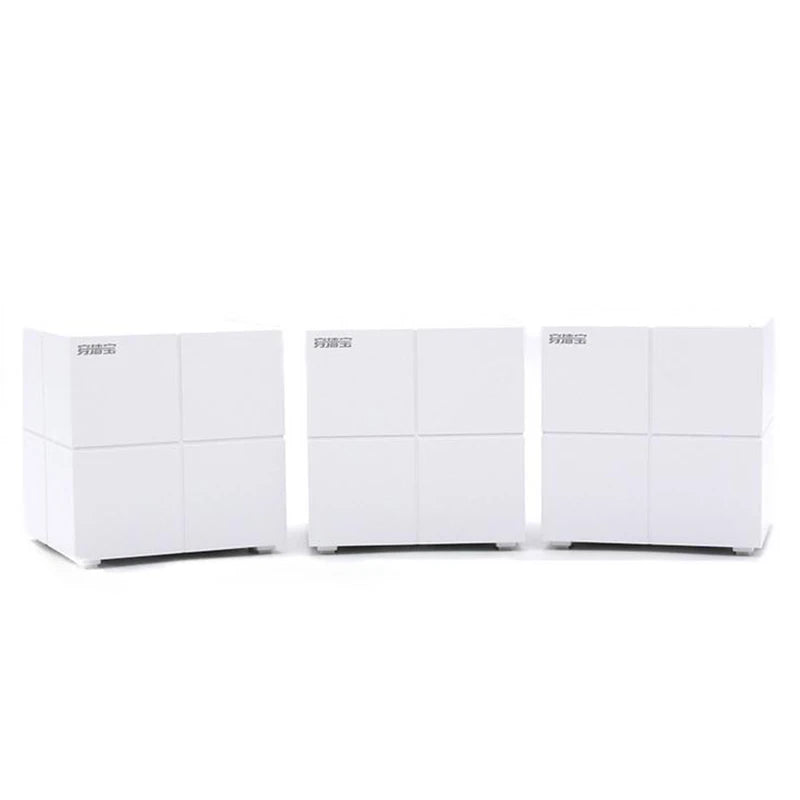Tenda MW6 Mesh Wireless Gigabit Router 11AC Dual-Band 2.4G/5.0GHz Whole Home Wifi Coverage System Long Range Bridge Repeater
