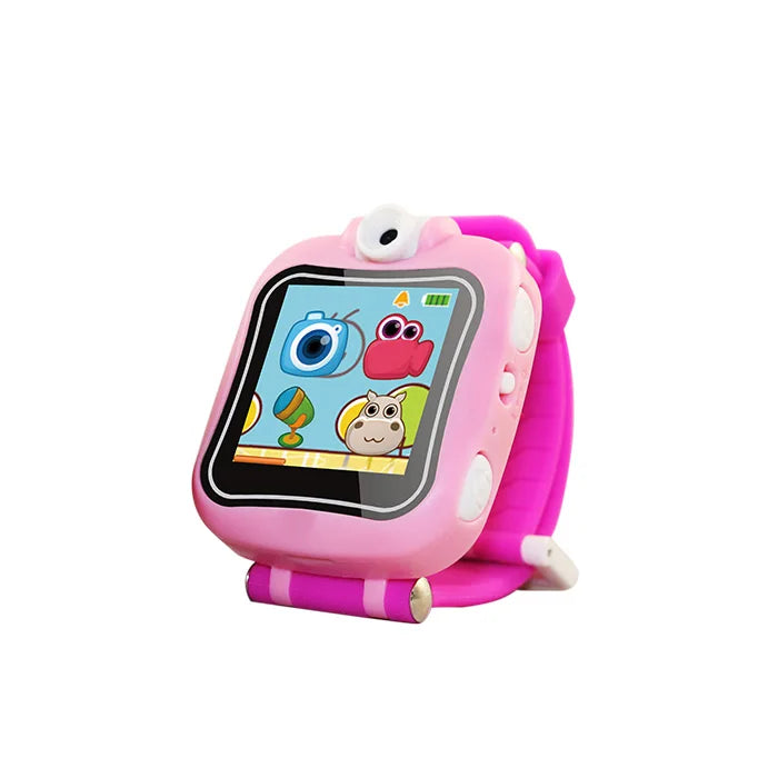 Smartwatch Kids Selfie Cam HD 90 Degree, Take Photos and Videos, 2.0USB Port, Built-in Educational Games