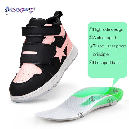 Princepard Hot Selling Kids Orthopedic Shoes for Children Walking Shoes Orthopedic  Shoes for Kid With Flat Feet