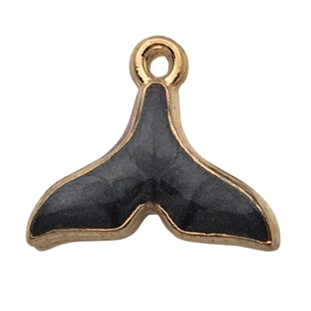 Hot Sale Natural Crafts Alloy Ocean Starfish Conch Seashell Enamel for DIY Nautical Jewelry Making Home Decoration