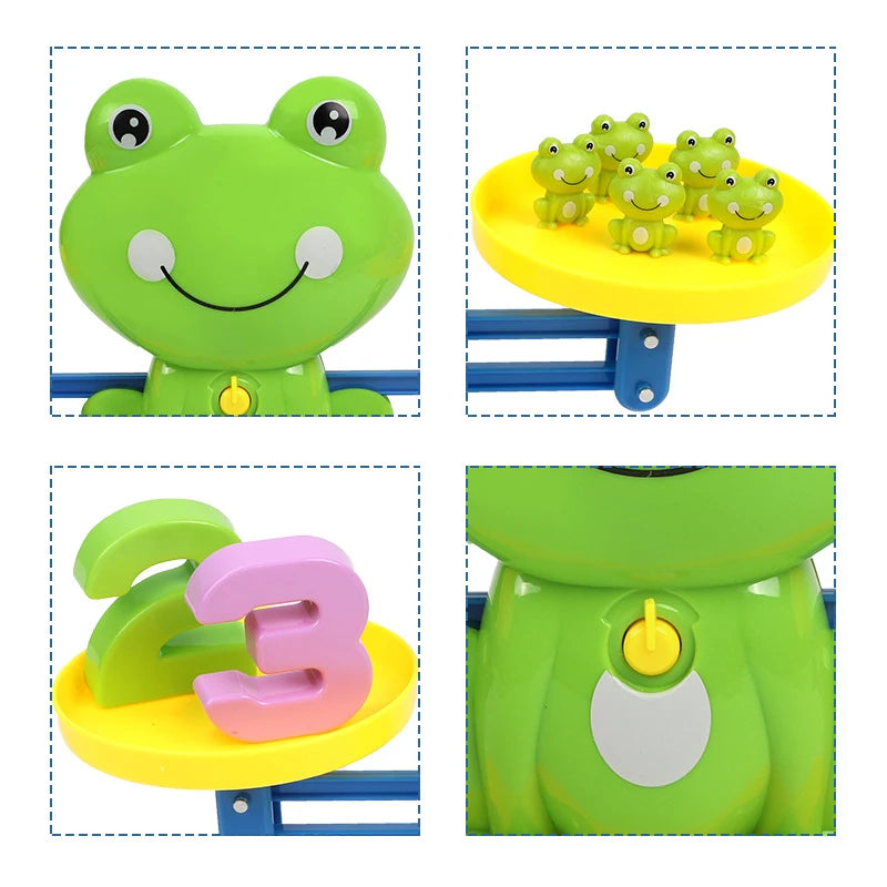 New Montessori Math Toy Monkey Digital Maths Balance Scale Toy Educational Balancing Scale Number Board Game Kids Learning Toys