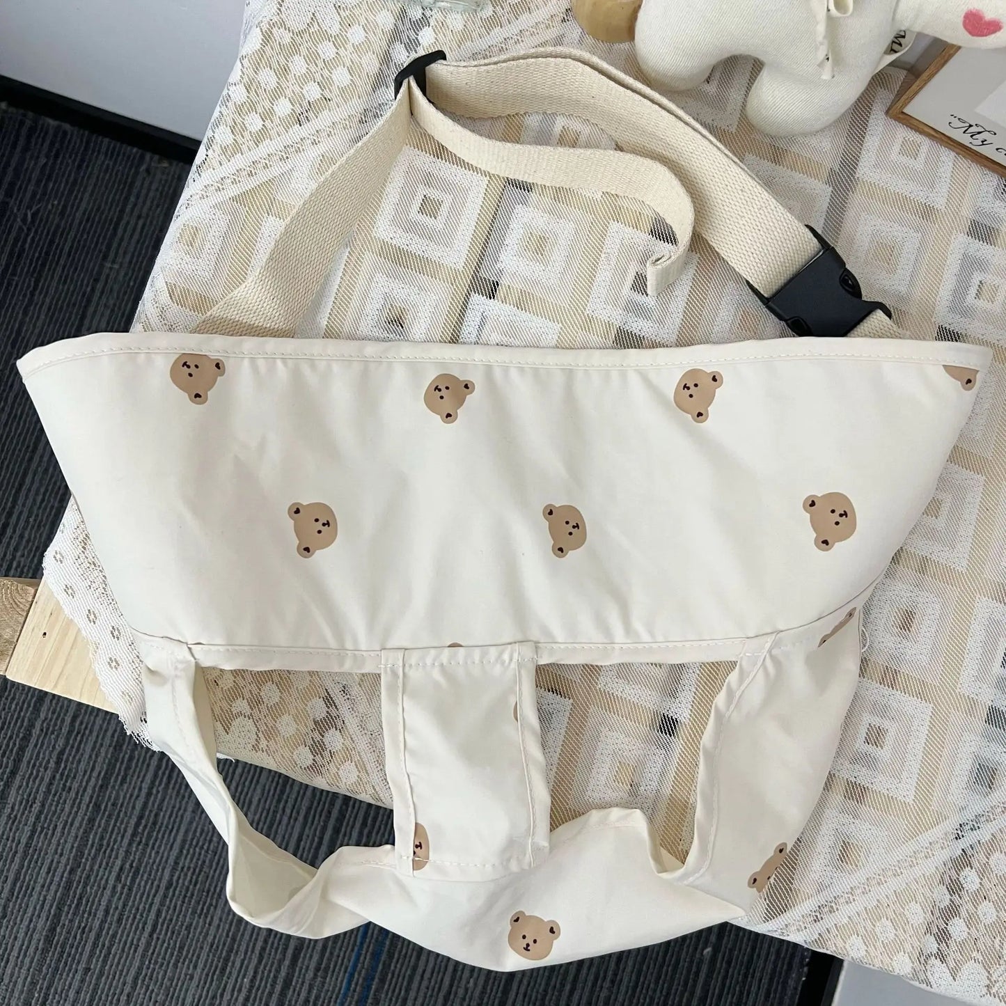 New Cartoon Baby Dining Chair with Safety Fixed Polyester Belt Child Seat Package Featuring Straps