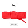 25mm Custom Colored Flat Elastic Polyester Shoelaces Colorful Printed Sneaker Shoe Laces