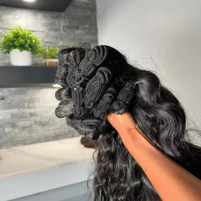 Natural Raw Human Hair Bundles Wholesale Vendor Cambodian Virgin Cuticle Aligned Hair Body Wave Cambodian Raw Hair