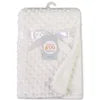 Wholesale 30X40inch Polyester Minky Dot Baby Blanket for Baby Sublimation Fleece Blanket  Minky Dot Baby Blanket