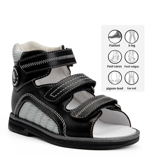 Princepard  Children's Orthopaedic Mesh Sandals Shoes Thomas Sole With Arch Support for Toddlers Size 22-35