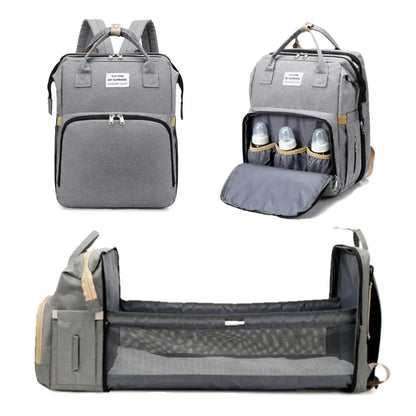 2024 Custom Baby Diaper Bag Backpack for Mom Dad Large Travel Diaper Tote Baby Bag