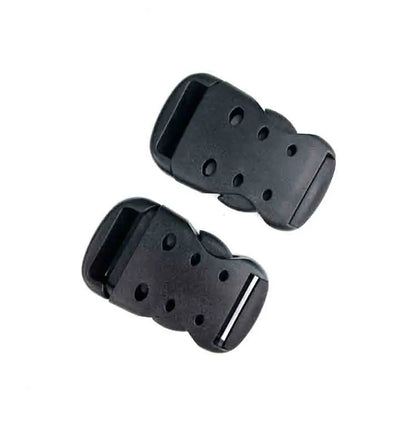 Customized Color Plastic 25mm Eco-friendly Adjustable Quick Release Buckle Webbing Hardware for Luggage Bags Belt Strap Slide