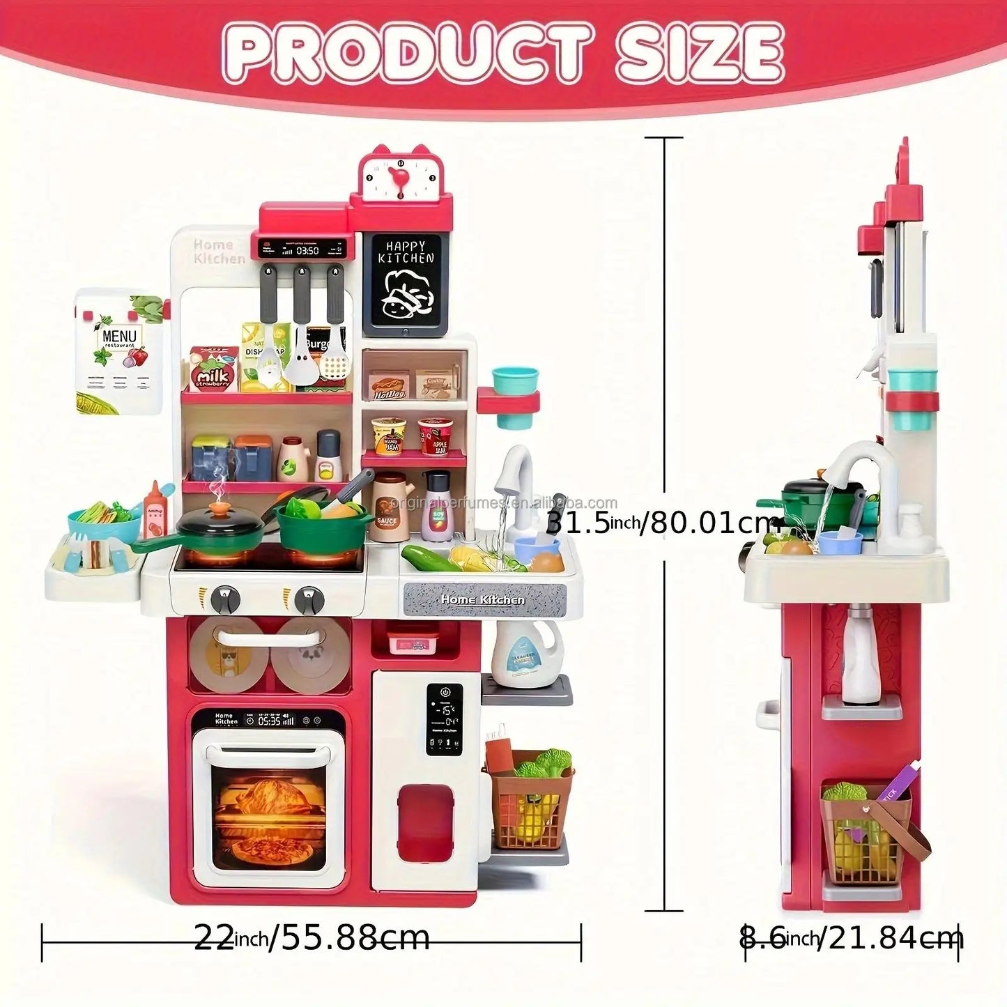 US Stock 3-7 Days Delivery Supports Dropshipping Little Chef Play Series Mini Play Kitchen Kids Toys for Children Hot Selling