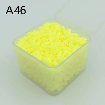 2.6mm Mini Beads/1200pcs/Box Packing Hama Beads Easy to Store For Kids Perler Iron Beads Fuse Handmade Gift Children Toy