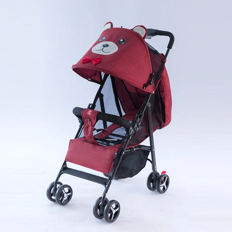 Customized Fashionable Pram Stroller with Adjustable Wheels for Maternity & Multiple Age Ranges Versatile Use Spring/Summer