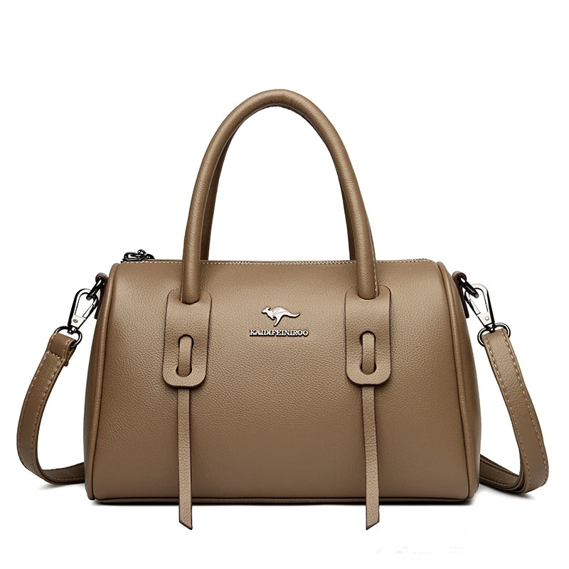 High Quality  Top Factory Custom Pu Leather KAIDIFEINIROO Brand  Luxury Tote with Shoulder Crossbody Hand Bags for Ladies