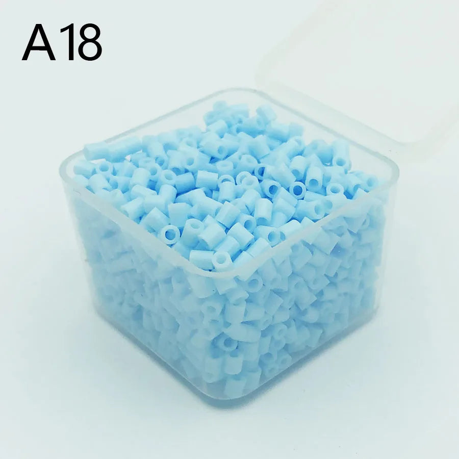 2.6mm Mini Beads/1200pcs/Box Packing Hama Beads Easy to Store For Kids Perler Iron Beads Fuse Handmade Gift Children Toy