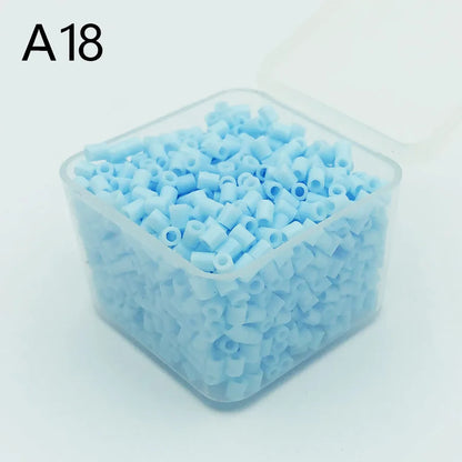 2.6mm Mini Beads/1200pcs/Box Packing Hama Beads Easy to Store For Kids Perler Iron Beads Fuse Handmade Gift Children Toy