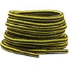 WEGOODZF Custom High Quality Athletic Striped Outdoor Shoe Laces Plastic Tips Work Shoes Boots Hiking Walking Shoe Laces