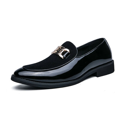 Size 37-44 Faux Suede Durable Fashion Design Lightweight Summer Casual Men Wedding Dress Shoes